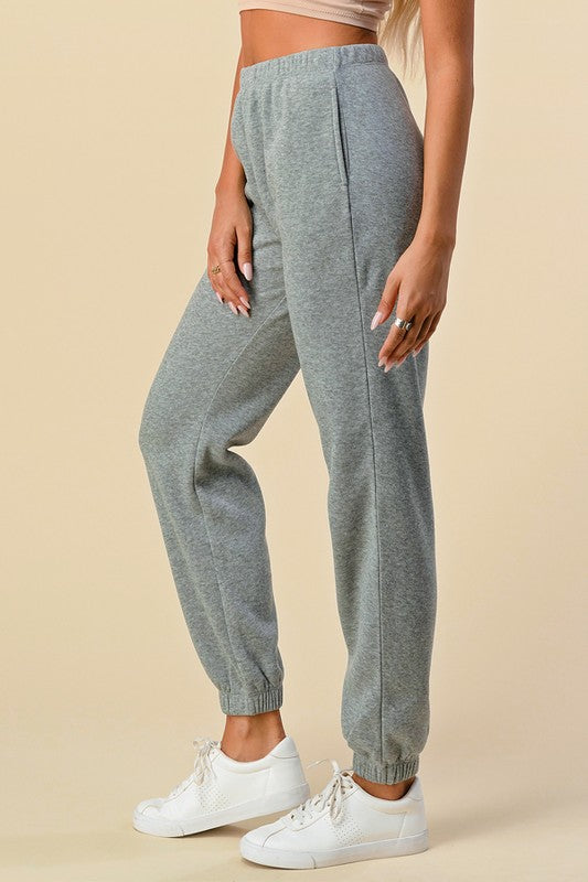 Movie Night Sweatpants: Heather Gray – The Gray Cactus