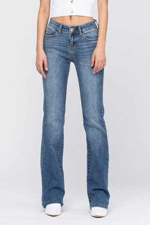 The Jordyn Jeans: Medium Blue Denim