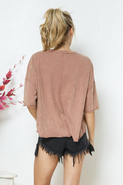 Simply Yours Top: Copper Tan