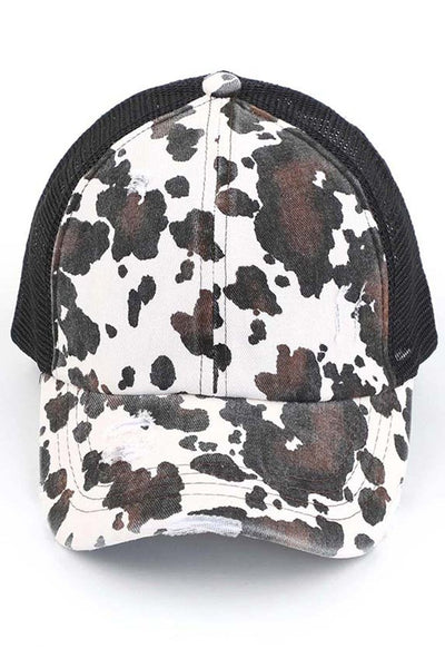 Cow Hat: Black