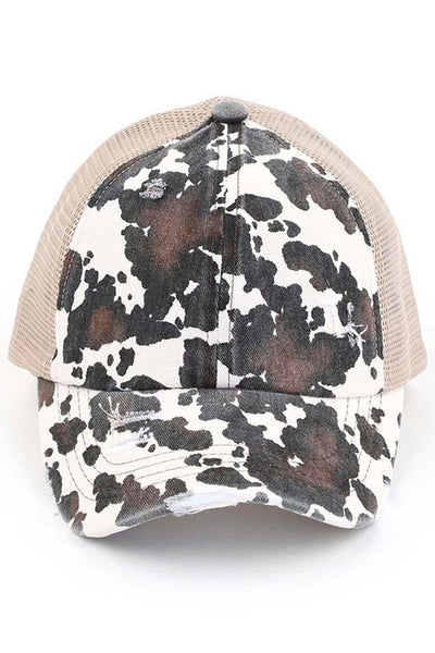 Cow Hat: Tan