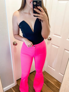 The Tiffany Jeans: Neon Pink