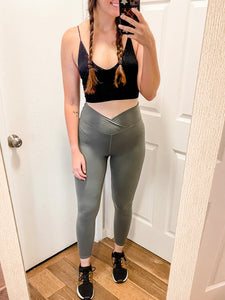 Soft As Butter Leggings: Gray Sage – The Gray Cactus