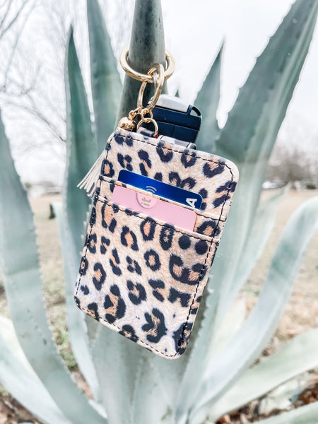 Wallet Keychain: Leopard