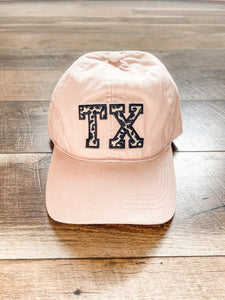 TX Hat: Dusty Pink